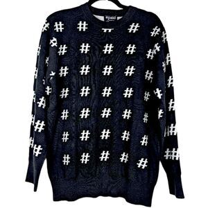 PAID sweater size M